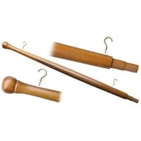 ASTA BANDIERA LEGNO MARINO DA 75 cm