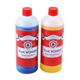 TEAK WONDER COMBO PACK CLEANER + BRIGHTENER DA 1 LITRO