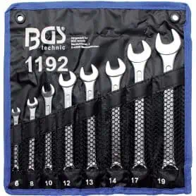 SERIE 12 CHIAVI COMB. CHROM VAN. 6-22 mm