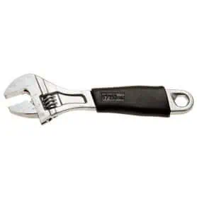 CHIAVE A RULLINO REGOL. 12" IMP. GOMMA