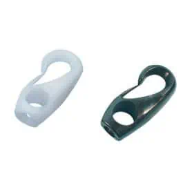 GANCETTO BIANCO mm. 6 - CADAUNO