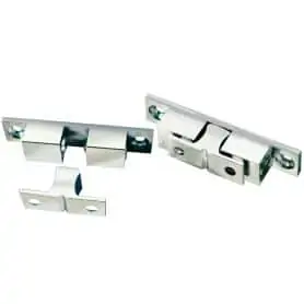 BRASS CHROME DOOR STOP CLICK