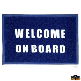TAPPETO CON SCRITTA "WELCOME ON BOARD" - 60x40