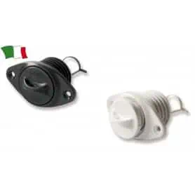 BOCCOLA SCARICO OVALE C-TAPPO B.