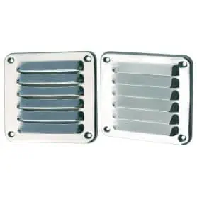 PRESA D'ARIA INOX mm. 122 x 127 x 4
