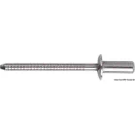 Stainless steel rivet, normal head.