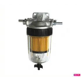 WATER-CARBON SEPARATOR FILTER WITH DRAIN