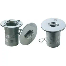FUEL CAP STAINLESS STEEL D.50