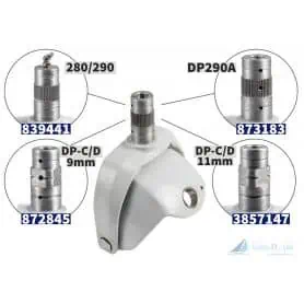 FORCELLA STERZO PER PIEDE POPPIERO VOLVO PENTA 839441
