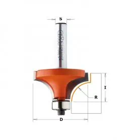 CMT CONCAVE RADIUS MILL WITH R8 BEARING