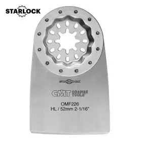 Rigid scraper for all materials 52mm