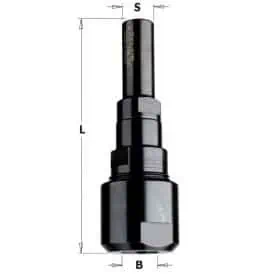 COLLET CHUCK FOR ELECTRIC MILLING MACHINES