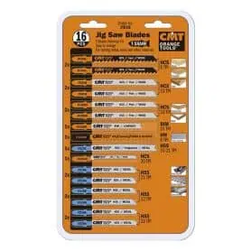 SET CMT OF 16 BLADES FOR RECIPROCATING SAWS