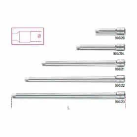 PROLUNGA ATTACCO QUADRO M-F 1-4" mm. 150 - 900-21"