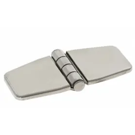CERNIERA CON COPERTURA IN ACCIAIO INOX 76x37