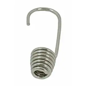 GANCIO INOX  D.10 MM PER TRECCIA ELASTICA