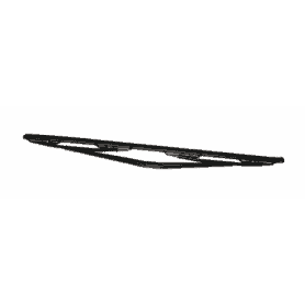 SPAZZOLA TERGICRISTALLI IN ACC. VERNICIATO NERO 60cm