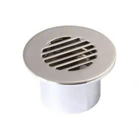 TAPPO SCARICO POZZETTO CON GRIGLIA IN ACCIAIO INOX