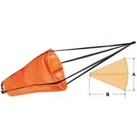 Ancora galleggiante arancione in pvc 135x142 cm