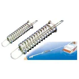 Galvanized mooring spring D.4.5 x 230mm in LENGTH