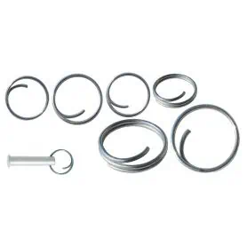 STAINLESS STEEL RINGS D. 30 x 2 mm EACH