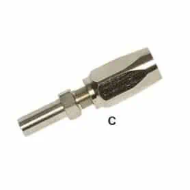 KIT 2 RACCORDI D.10 PER TUBO  5-16"