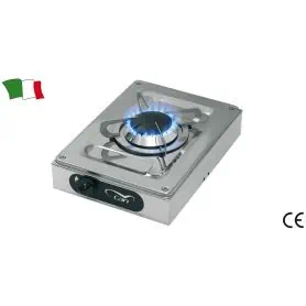 FORNELLO INOX 1 FUOCO - 215x90x290mm