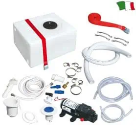 KIT DOCCIA CON AUTOCLAVE E SERBATOIO