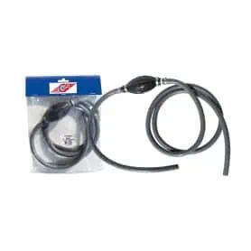 Tubo carburante in PVC con pompa in acciaio inox