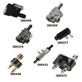 CARBURETOR FEMALE FITTING JOHNSON EVINRUDE.