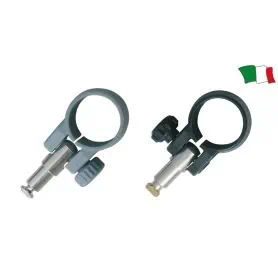 SCALMO REGOLABILE NERO C/GAMBO OTTONE D.REMO 35mm