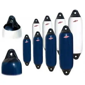 REINFORCED FENDER 15 X 65 WHITE-BLACK