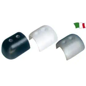 BLACK PVC TERMINAL mm.55