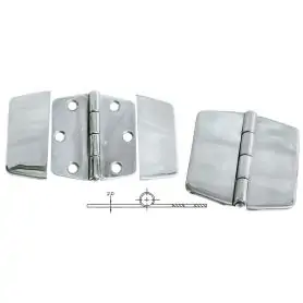 CERNIERA C-COPRIVITI INOX 316 71x79mm