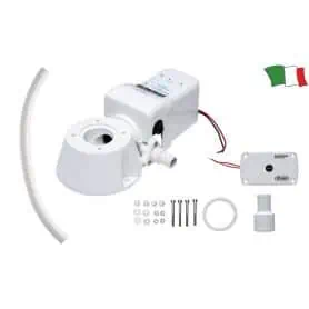 TRASFORMAZIONE WC DA MANUALE A  ELETTRICO 24 V