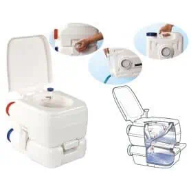 TOILETTE PORTATILE MODELLO "BI-POT" CAPACITA' 13LT