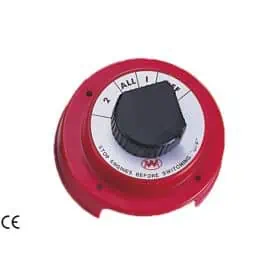 SELETTORE BATTERIA D.145 MM 250 AMP.
