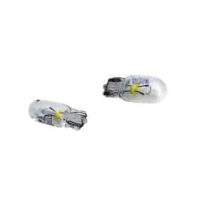 LAMPADA ZOCCOLO IN VETRO  T10 ATTACCO W2 - 24V - 5W