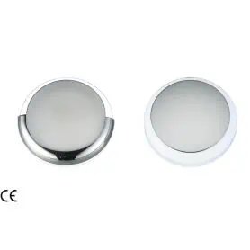 LUCE DI CORTESIA TONDA LED BIANCO 180°  12V