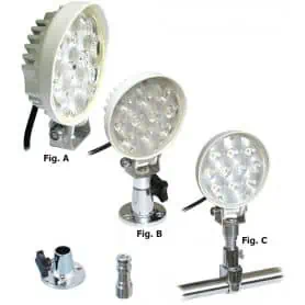 FARO ROLL-BAR ABS BIANCO 10 LED