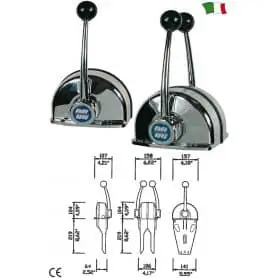 TWIN ENGINE JOYSTICK CONTROL