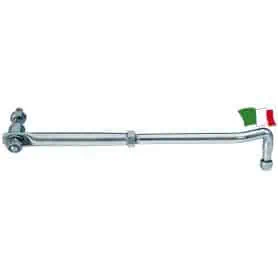 STAINLESS STEEL ADJUSTABLE SWIVEL BAR