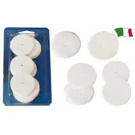 VELCRO DISCS WITH A LOOP DIAMETER OF 45 mm.