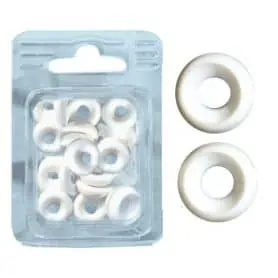 WHITE NULON SCREW D.3-4 mm