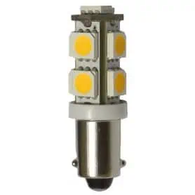 Lampadina LED per fanali, luci cortesia e luci di via zoccolo BA9S
