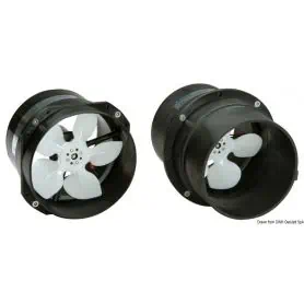 High flow axial fan