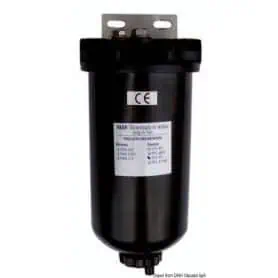 Prefiltro decantatore con elemento filtrante in rete inox 150 micron