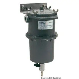 Centrifugal pre-filter water/fuel separator (diesel or gasoline) 150 microns.
