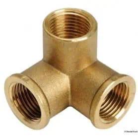 Raccordo ottone 3 vie