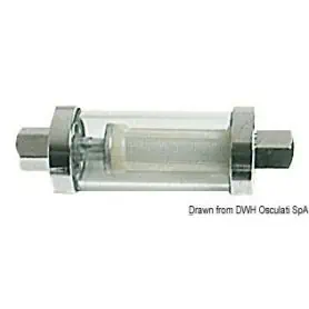 In-line fuel filter to be installed on the pipeline.